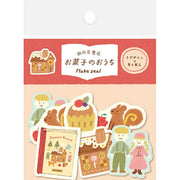 Flake Stickers - Sweets House