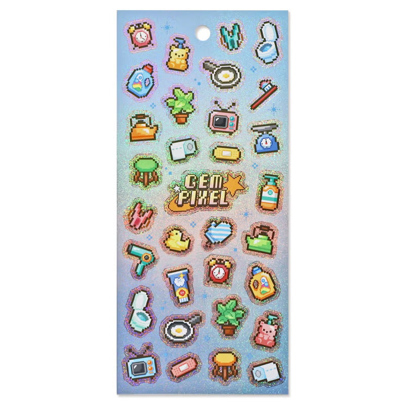 マインドウェイブ / ジェムピクセルステッカー「日用品」