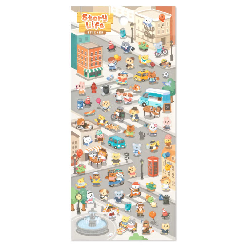 マインドウェイブ / ストーリーライフステッカー「City」