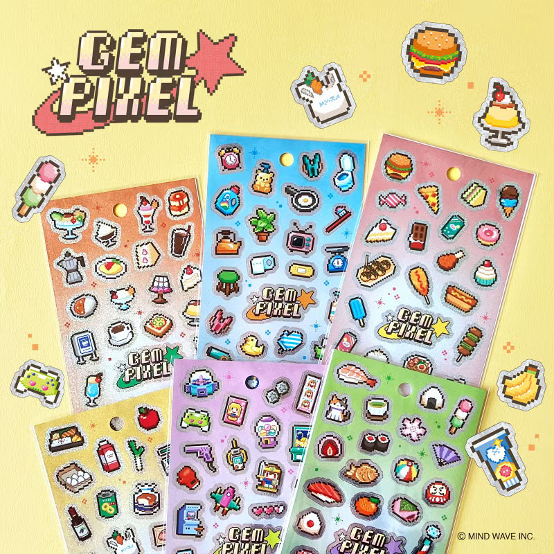 マインドウェイブ / ジェムピクセルステッカー「純喫茶」