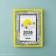 【2026年】ムーミン 月の満ち欠け 卓上日めくりカレンダー （小）