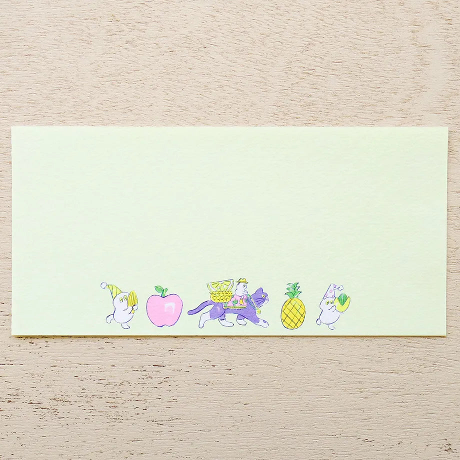 北澤平祐 / 一筆箋「くだものをはこぶみんな」