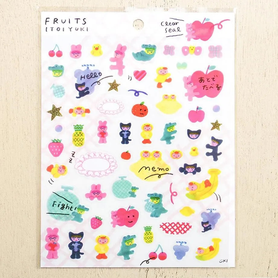 いといゆき / シール「Fruits」