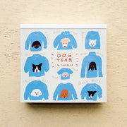Reiko Tada / Square Memo Pad - DOG YEAR