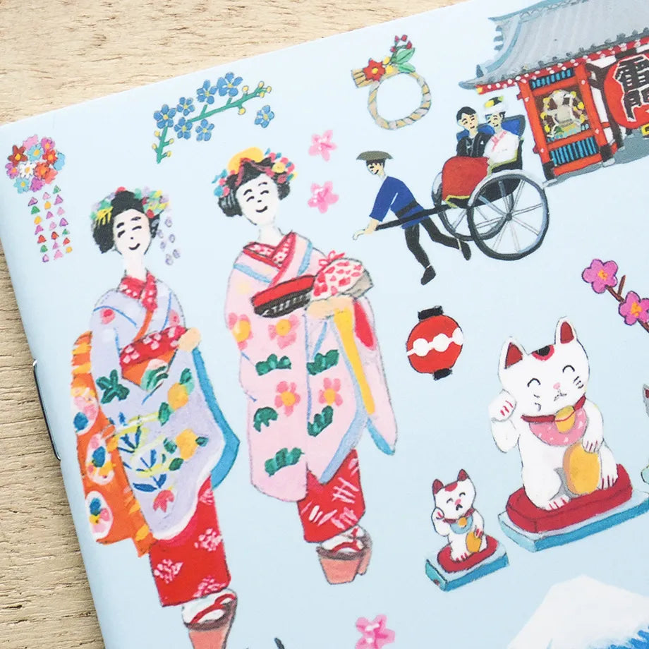 沖野愛/ スタンプノート「Japan」