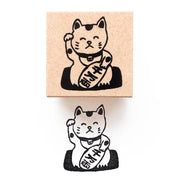 沖野愛 / スタンプ「招き猫」