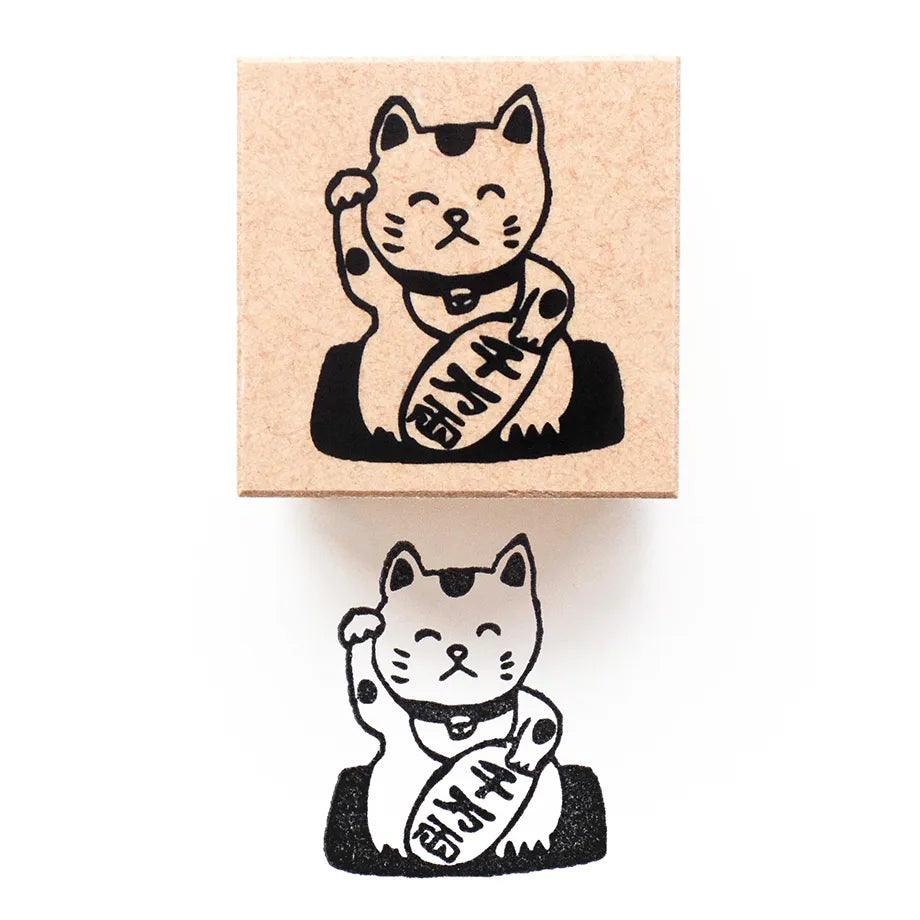 沖野愛 / スタンプ「招き猫」