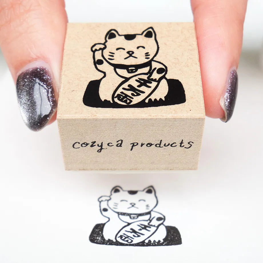 沖野愛 / スタンプ「招き猫」