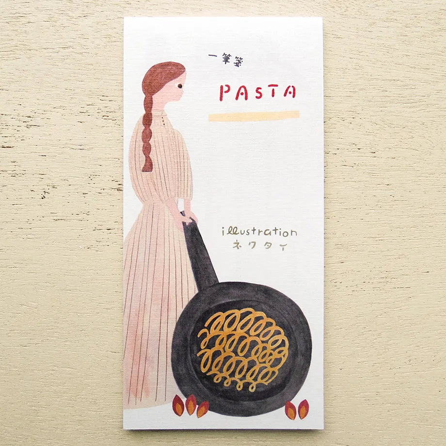 ネクタイ/ 一筆箋「PASTA」