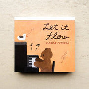Mariko Fukuoka / Square Memo Pad - Let it flow