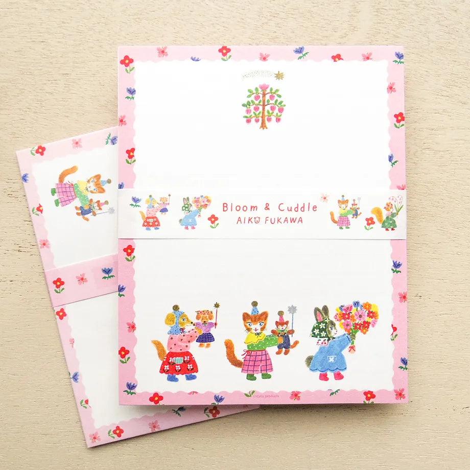 Aiko Fukawa / Letter Set - Bloom & Cuddle
