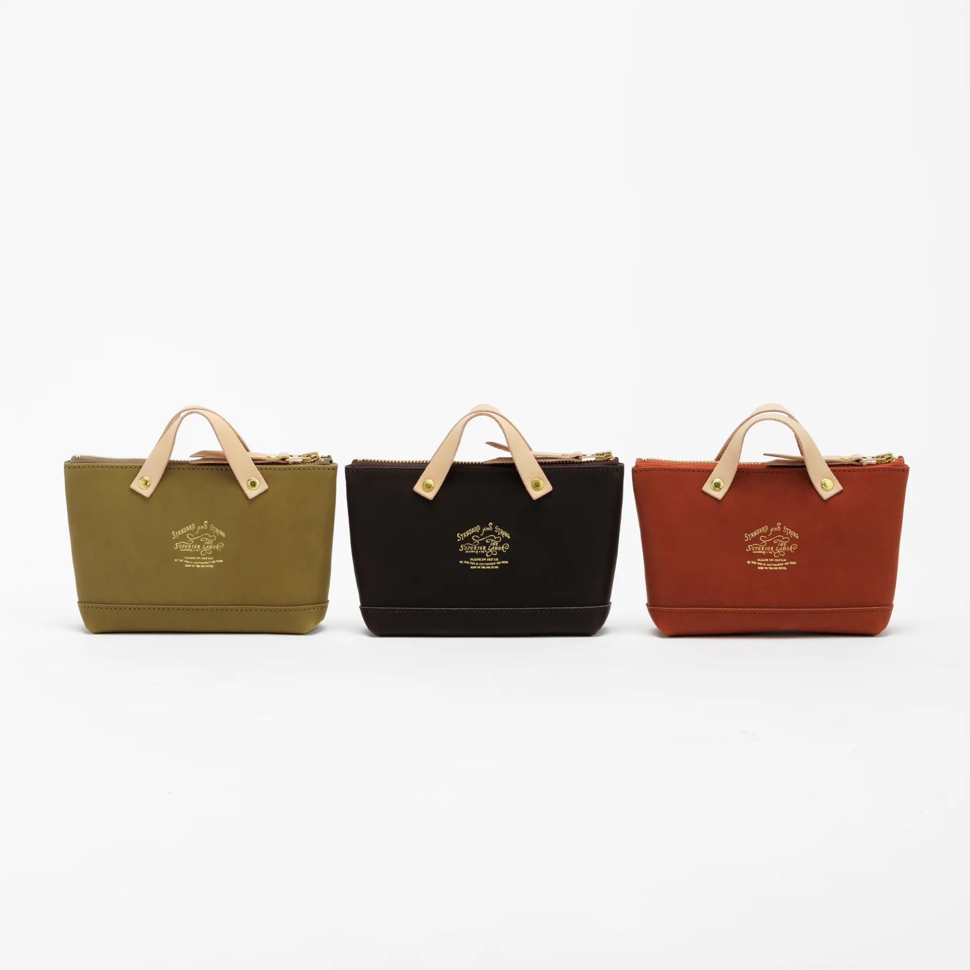 The Superior Labor / all leather engineer pouch (3 Colors)
