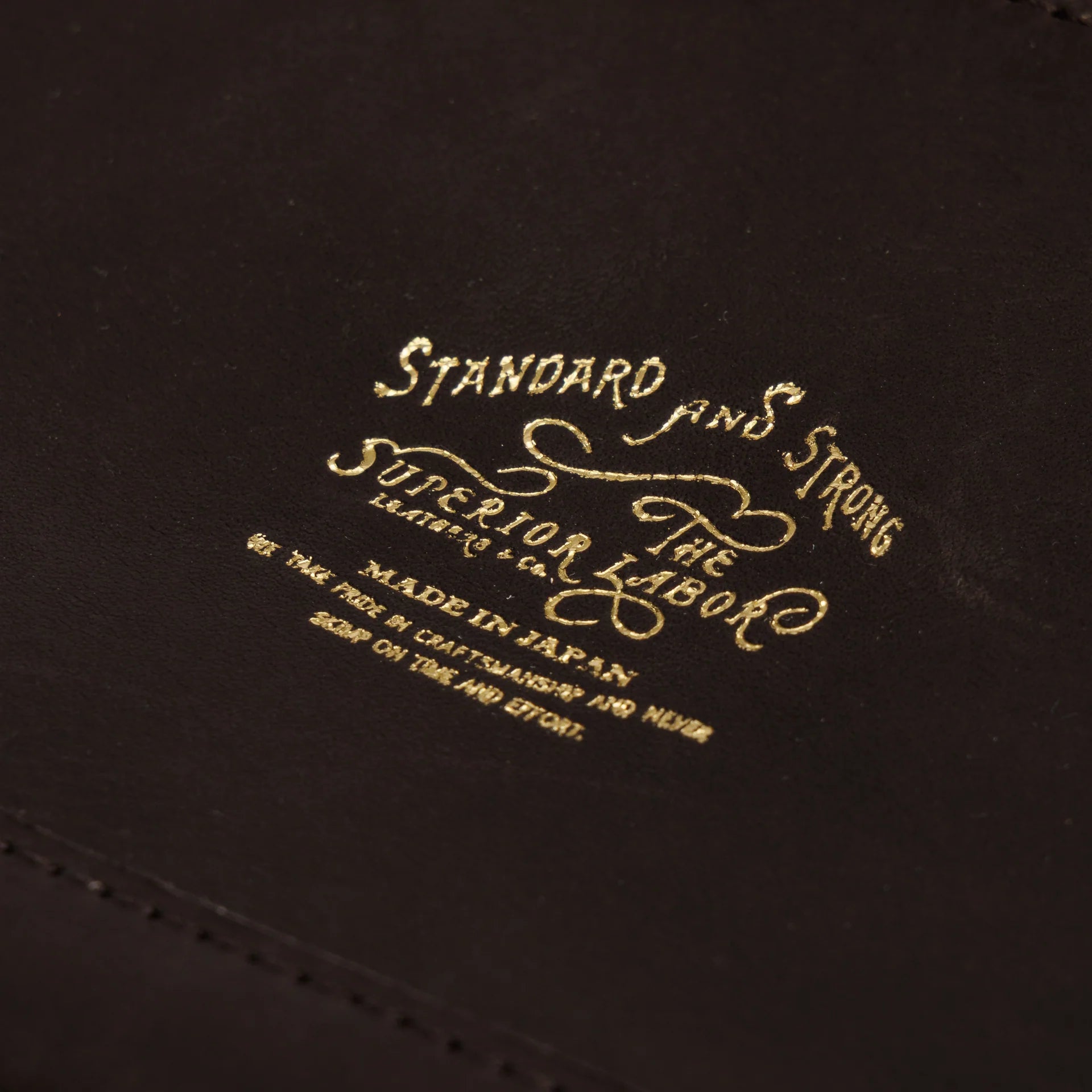 The Superior Labor / all leather engineer pouch (3 Colors)