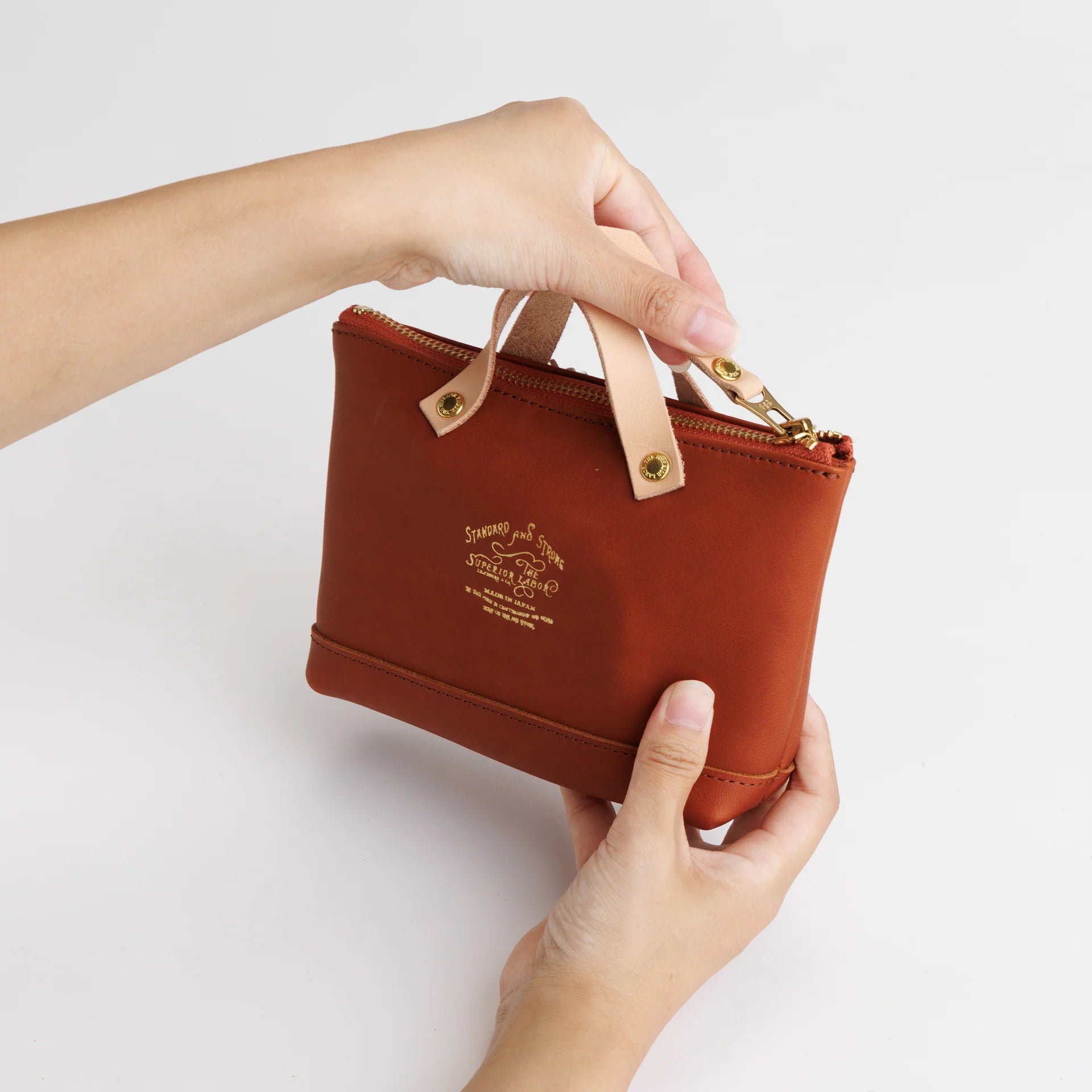The Superior Labor / all leather engineer pouch (3 Colors)