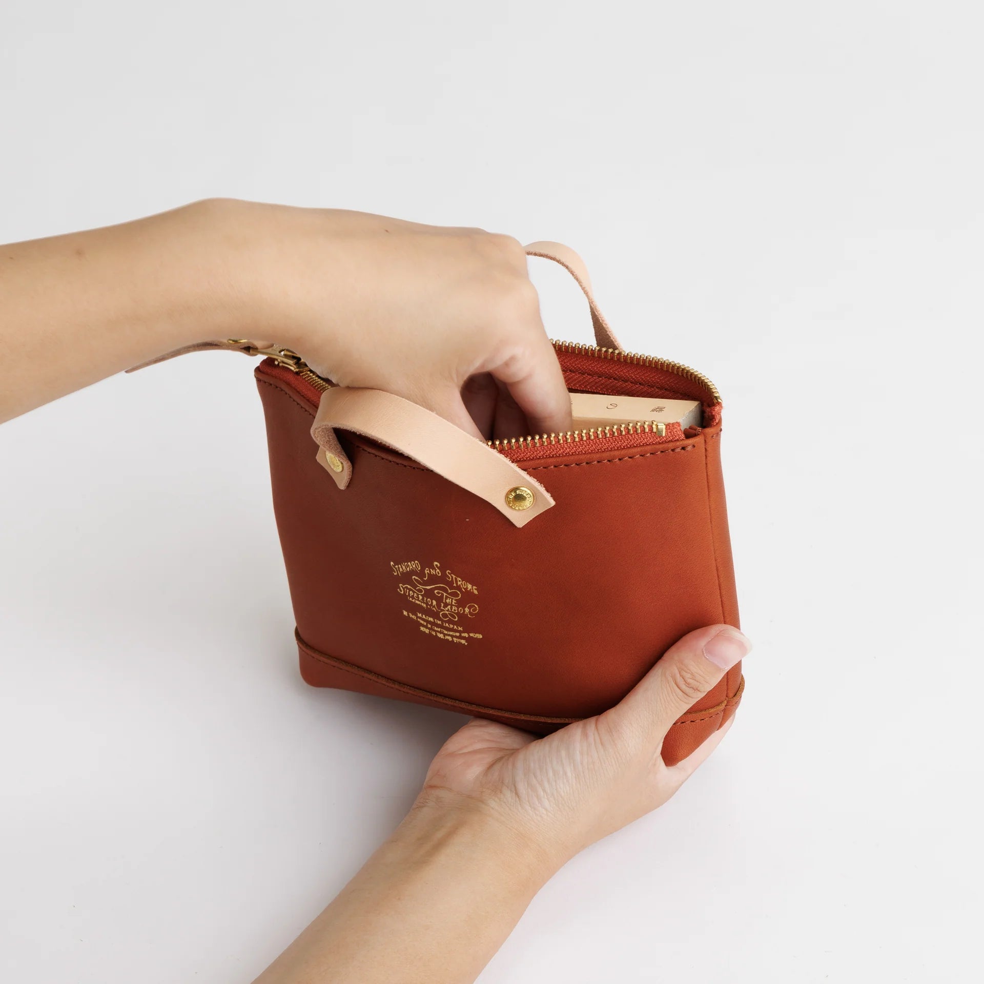 The Superior Labor / all leather engineer pouch (3 Colors)