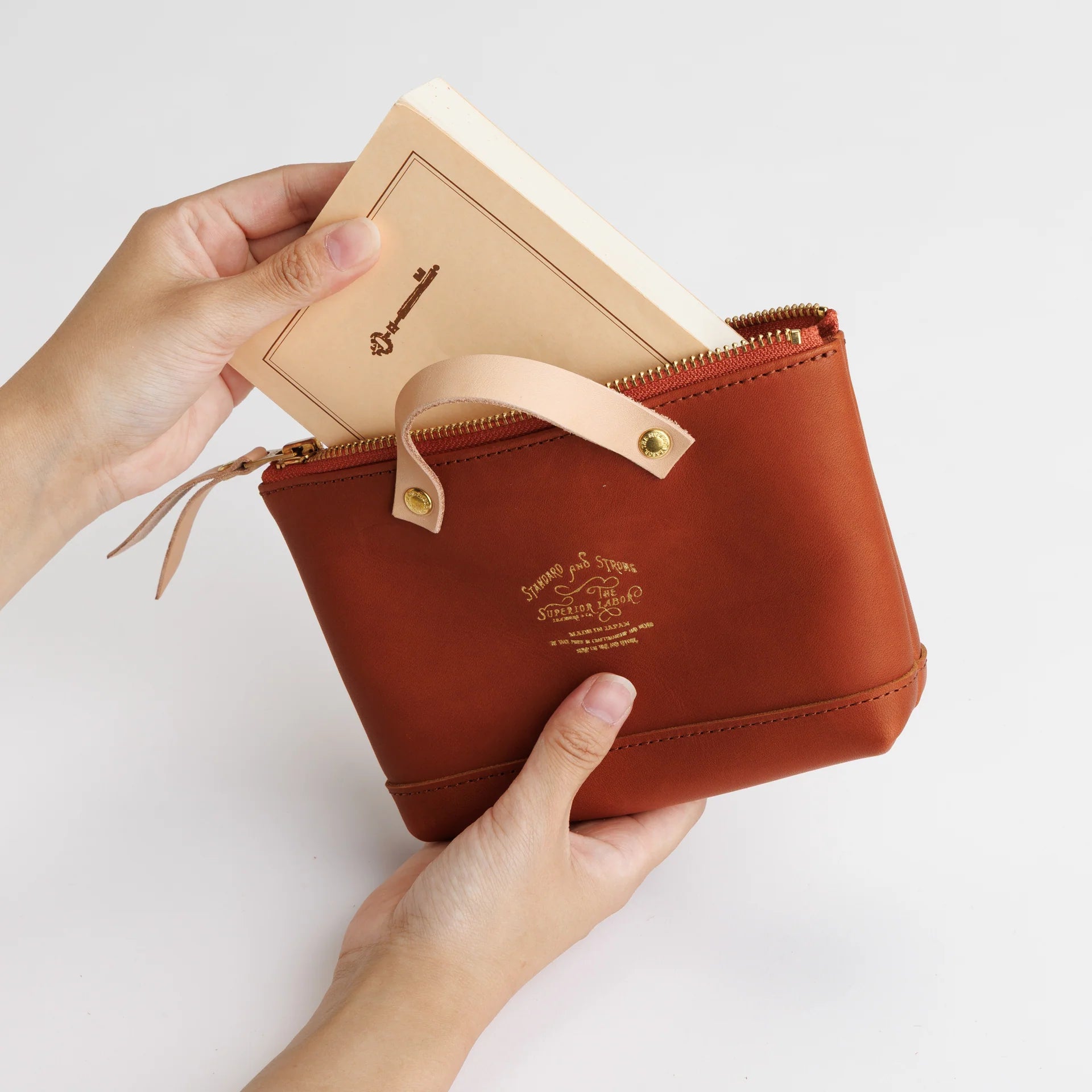 The Superior Labor / all leather engineer pouch (3 Colors)