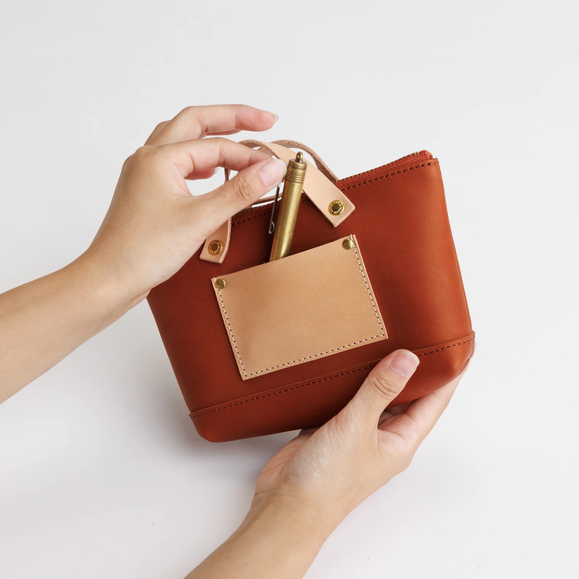The Superior Labor / all leather engineer pouch (3 Colors)