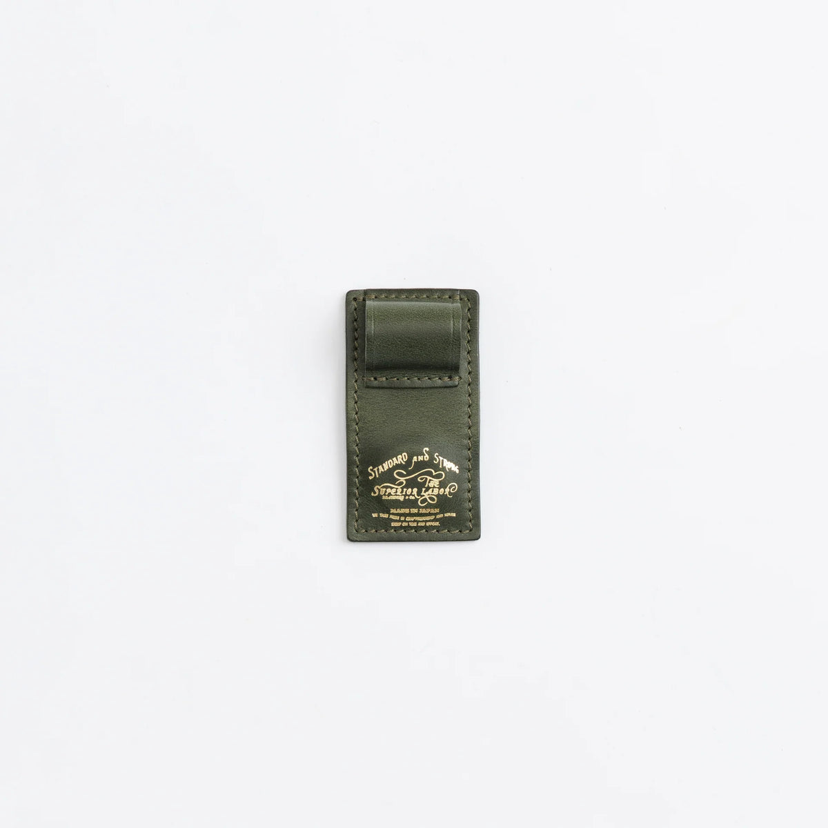 THE SUPERIOR LABOR / magnet pen clip/pull-up leather