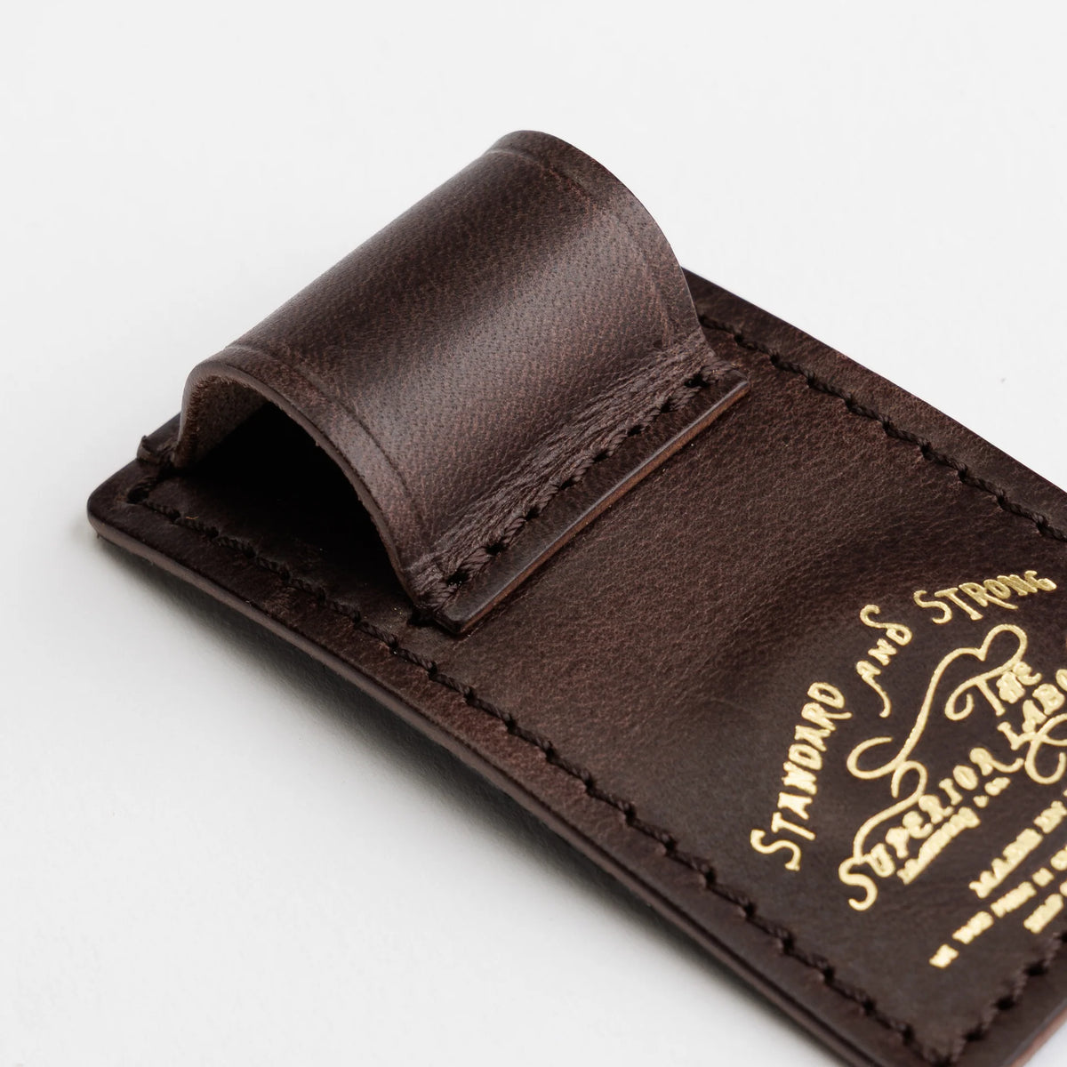 THE SUPERIOR LABOR / magnet pen clip/pull-up leather