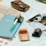 THE SUPERIOR LABOR / magnet pen clip/pull-up leather