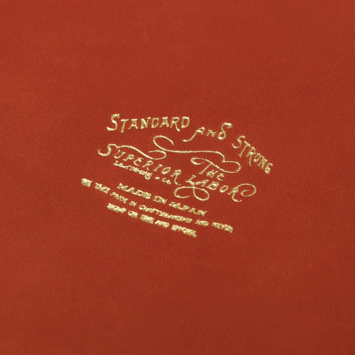 THE SUPERIOR LABOR / note keeper/glove leather/A5