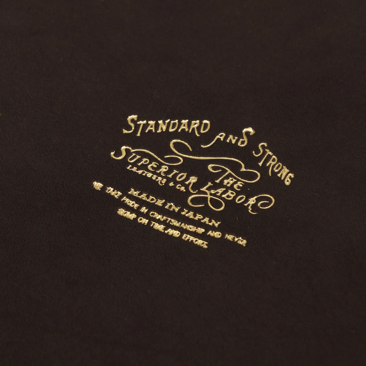 THE SUPERIOR LABOR / note keeper/glove leather/A5