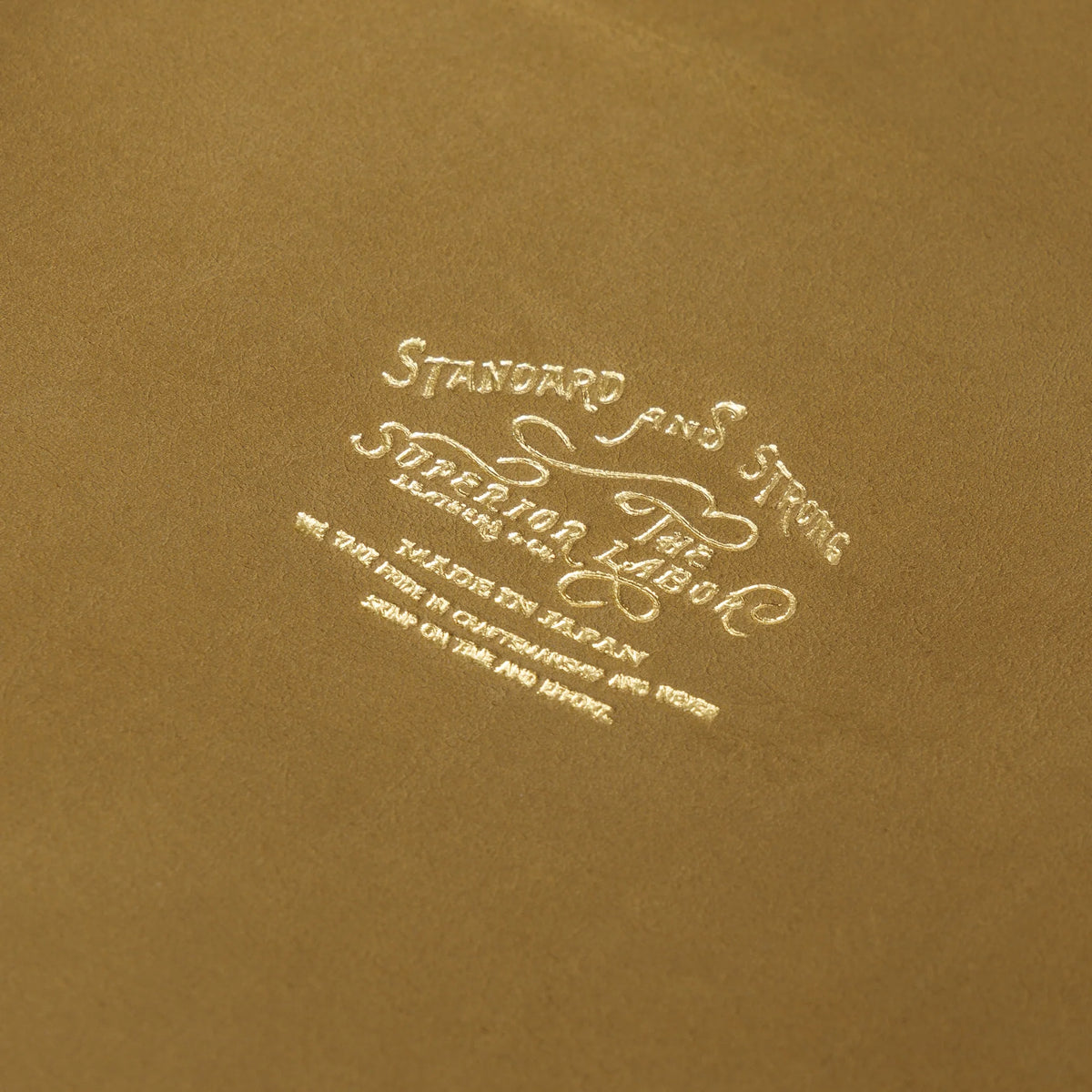 THE SUPERIOR LABOR / note keeper/glove leather/A5