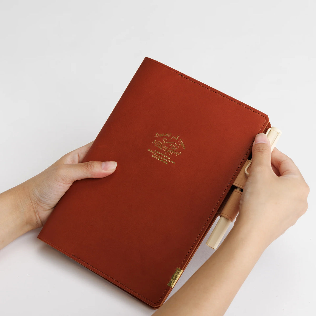 THE SUPERIOR LABOR / note keeper/glove leather/A5