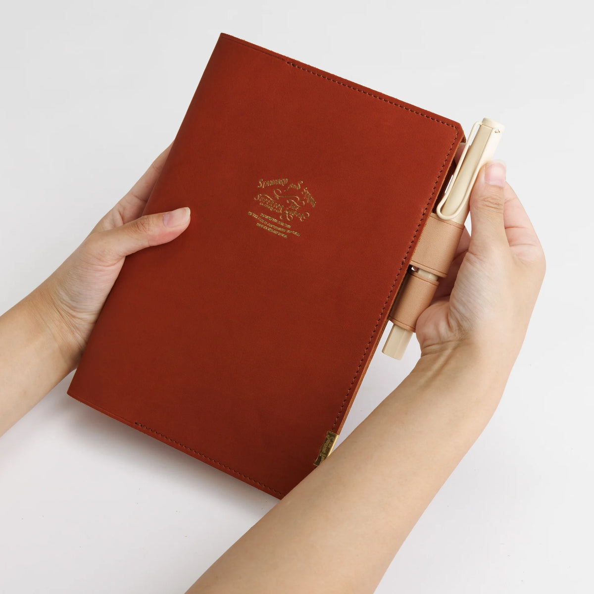 THE SUPERIOR LABOR / note keeper/glove leather/A5