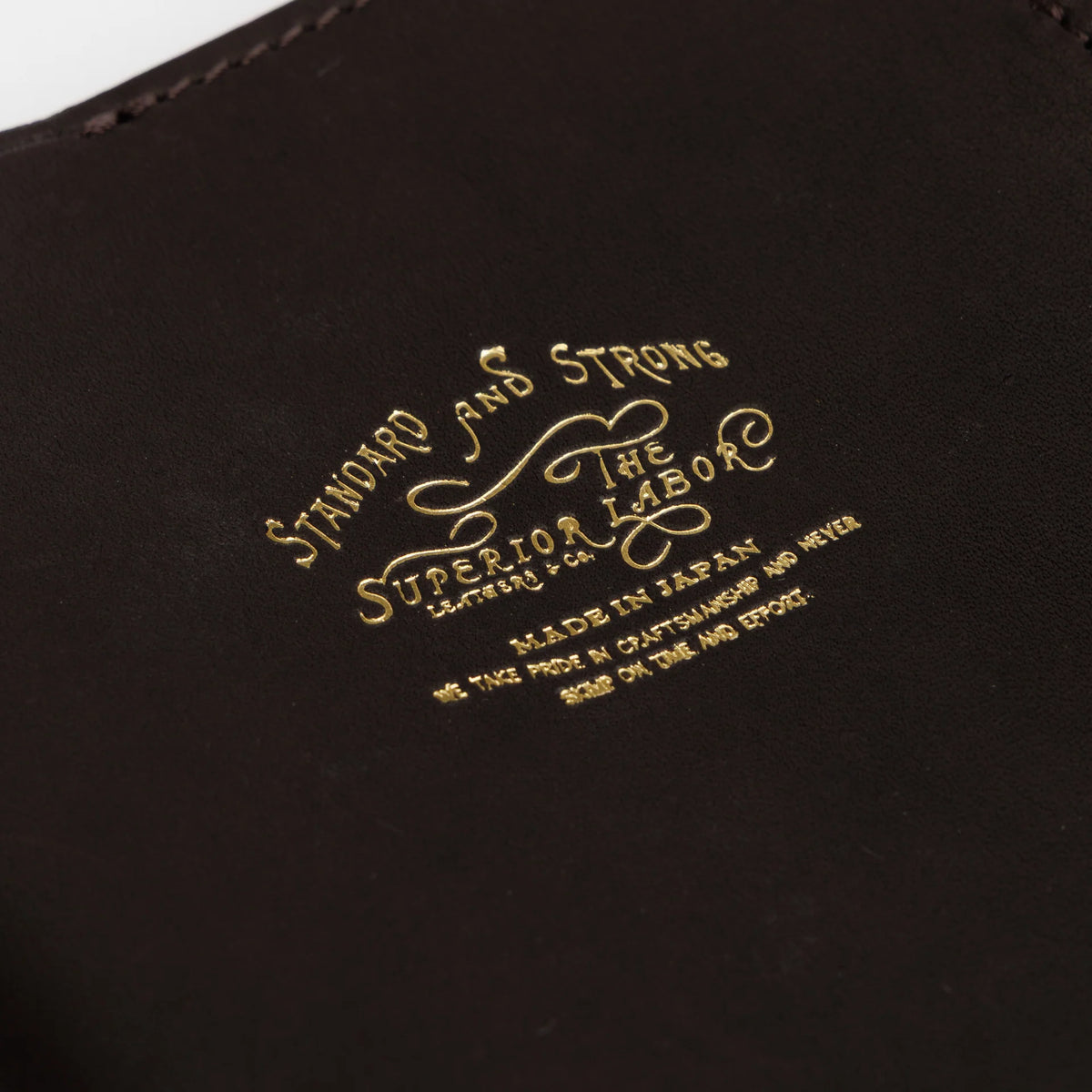 The Superior Labor / A6 note keeper (glove leather)