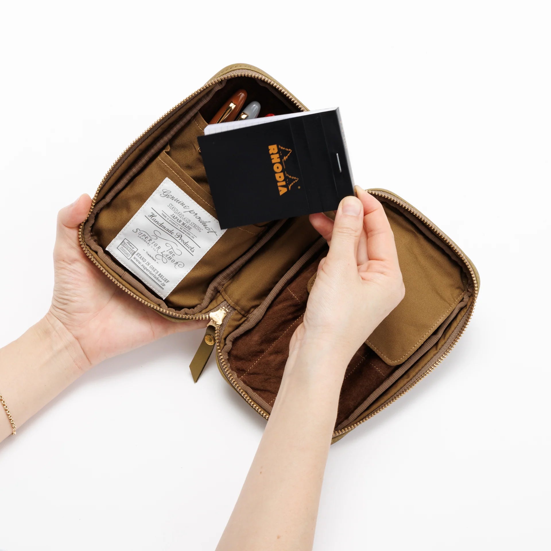 THE SUPERIOR LABOR / writer's leather case