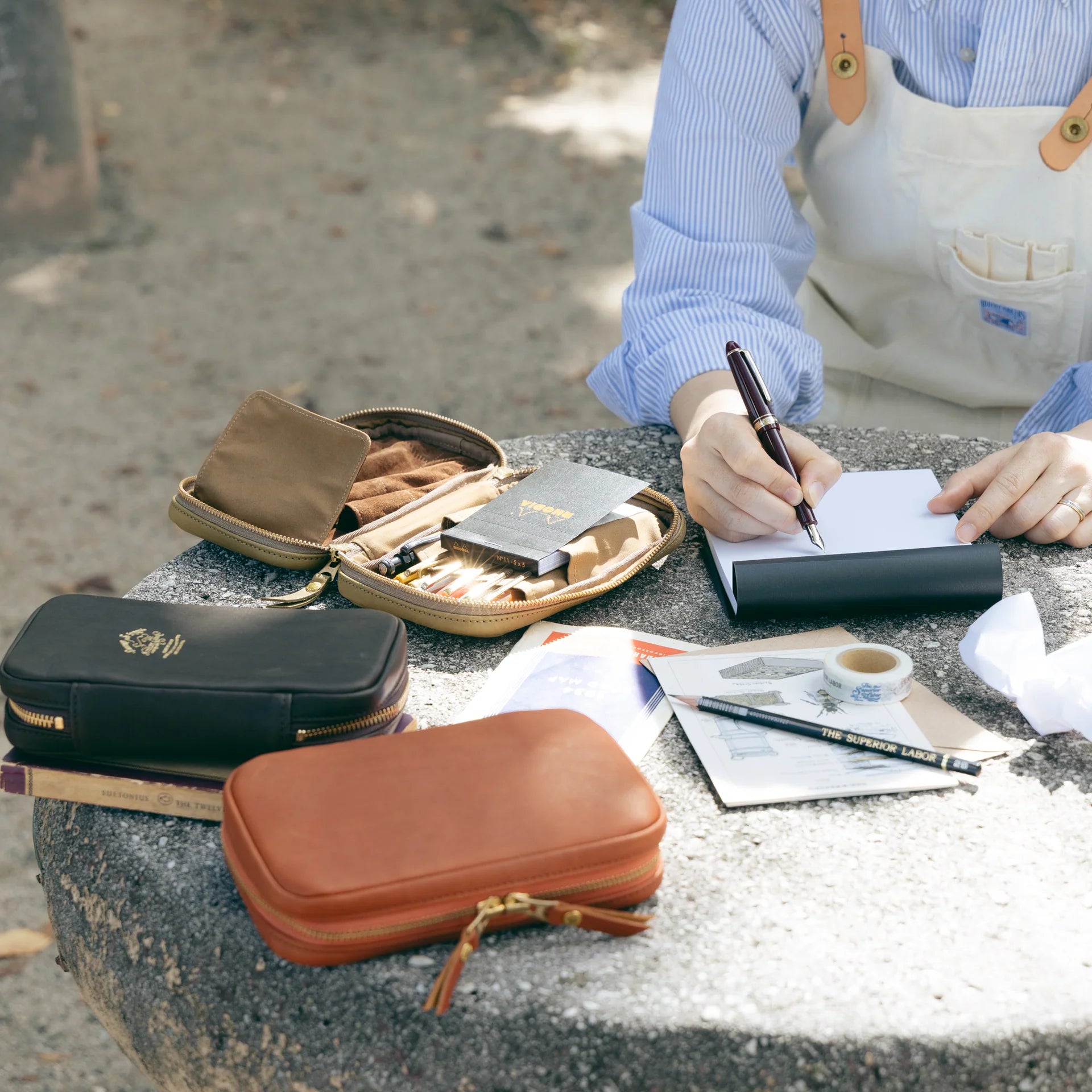 THE SUPERIOR LABOR / writer's leather case