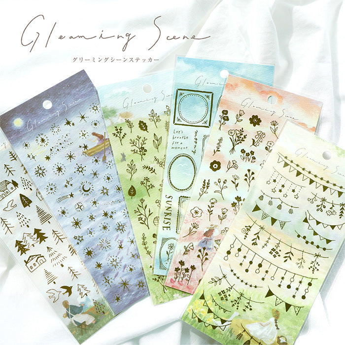 Gleaming Scene Stickers - Frames