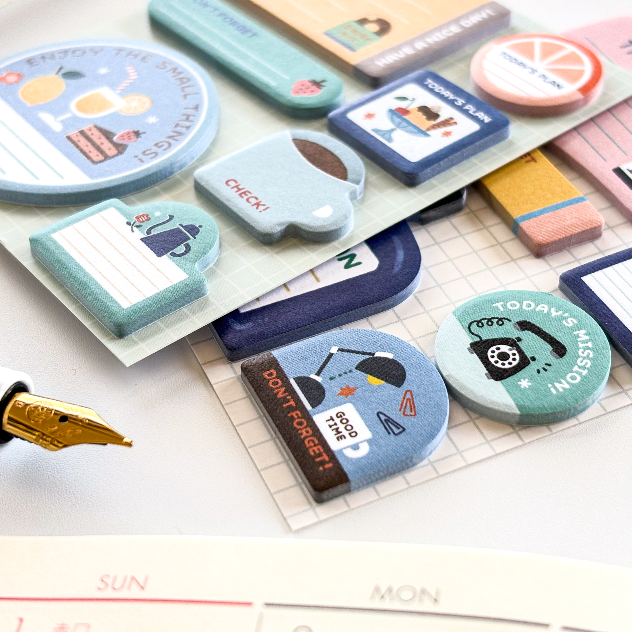 eric / ミニ付箋「Stationery」