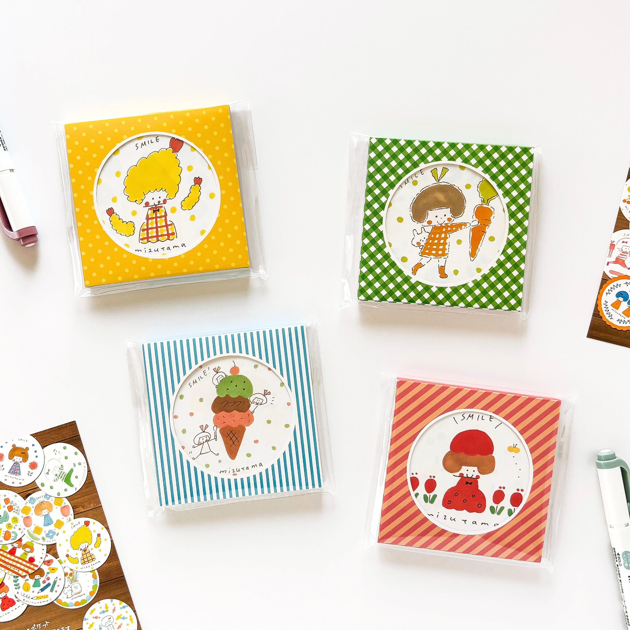mizutama / Limited Edition / Memo Pad (blue)
