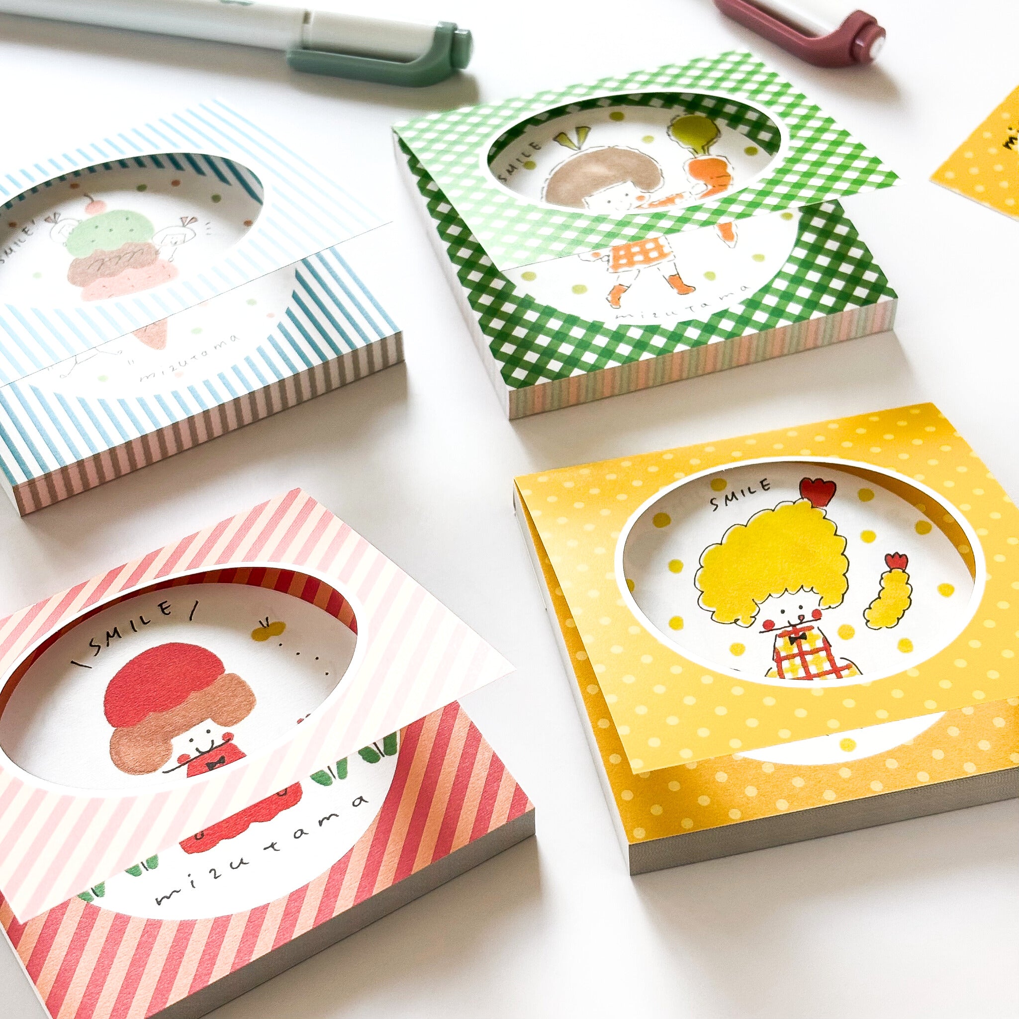 mizutama / Limited Edition / Memo Pad (blue)
