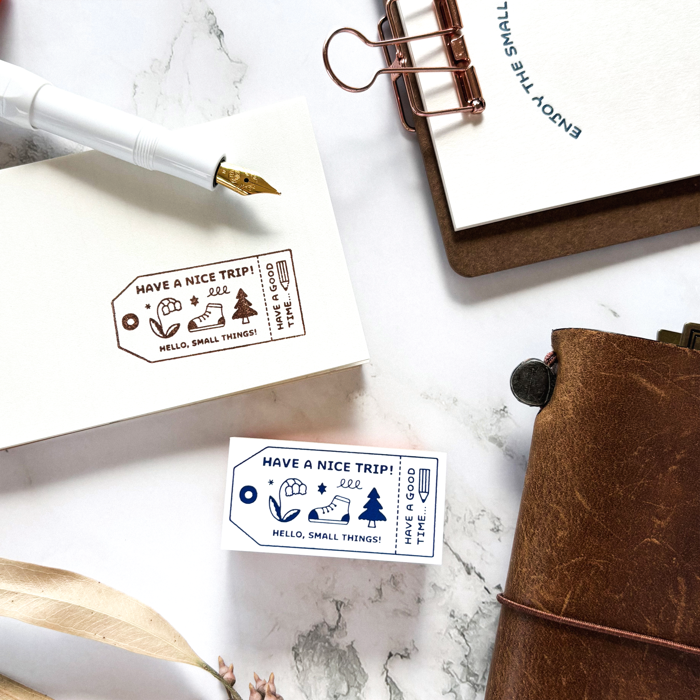 【限定】eric x CTFJ / スタンプ「Have a nice trip!」