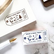 CTFJ x eric Rubber Stamp - Have a nice trip!