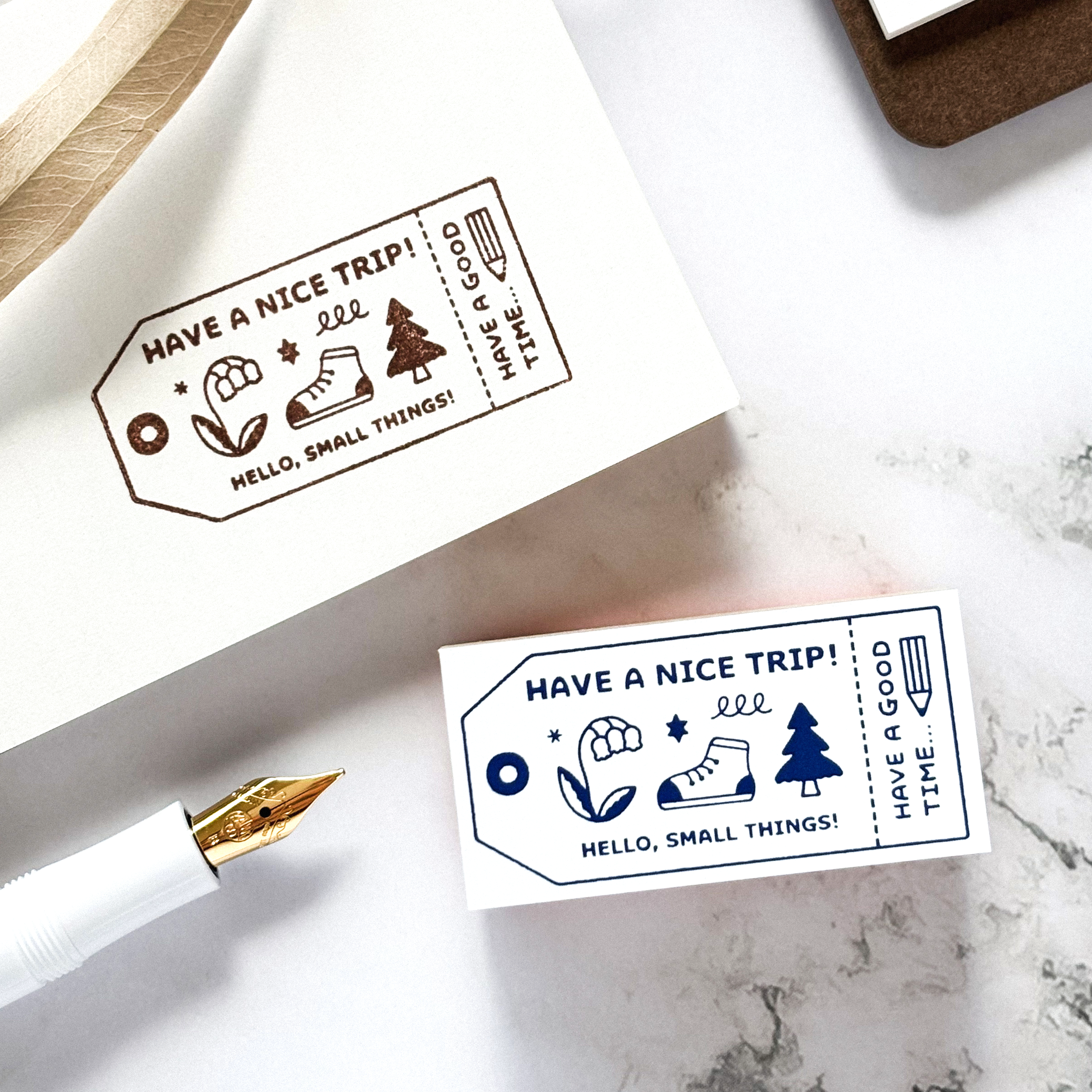 【限定】eric x CTFJ / スタンプ「Have a nice trip!」