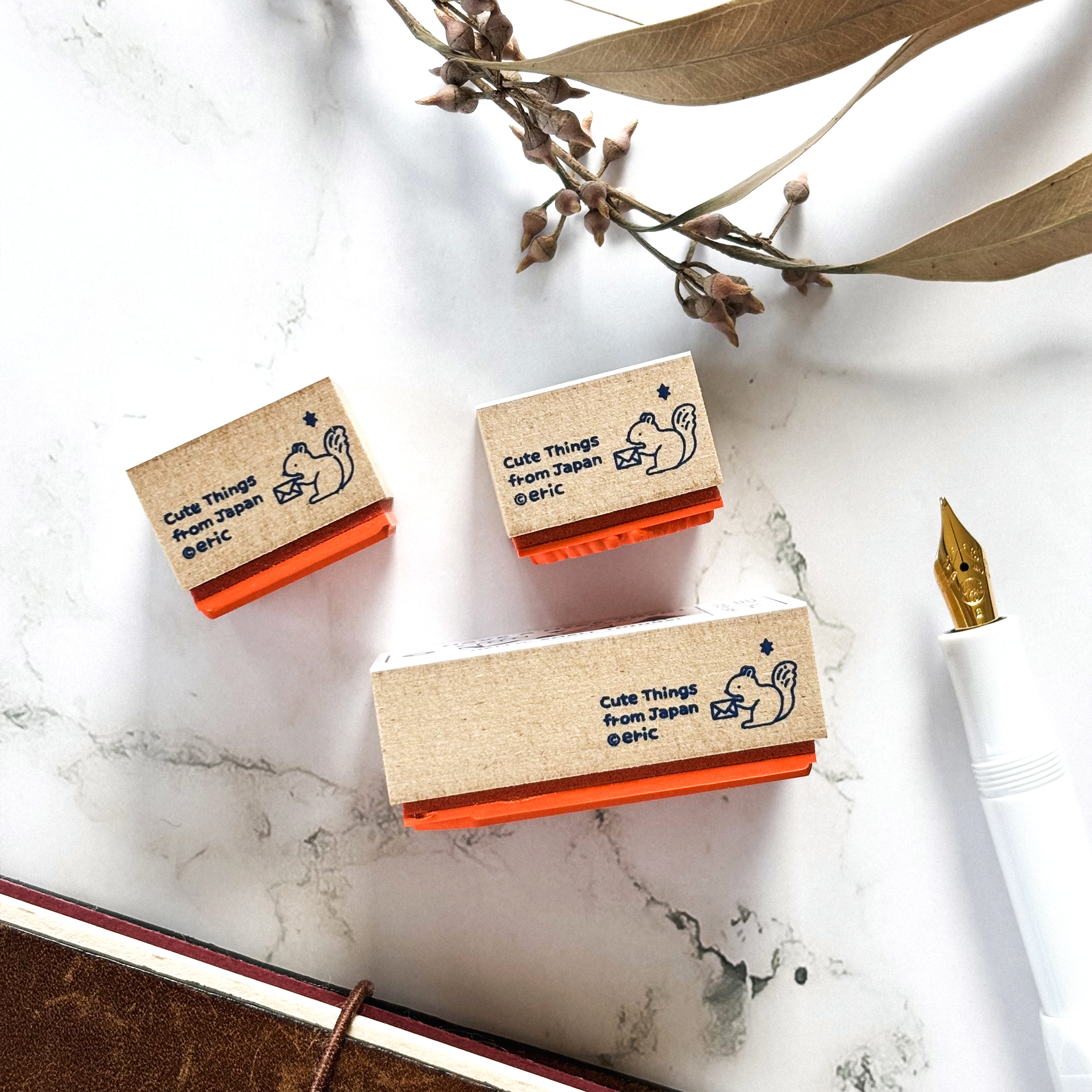 CTFJ x eric Rubber Stamp - Enjoy!