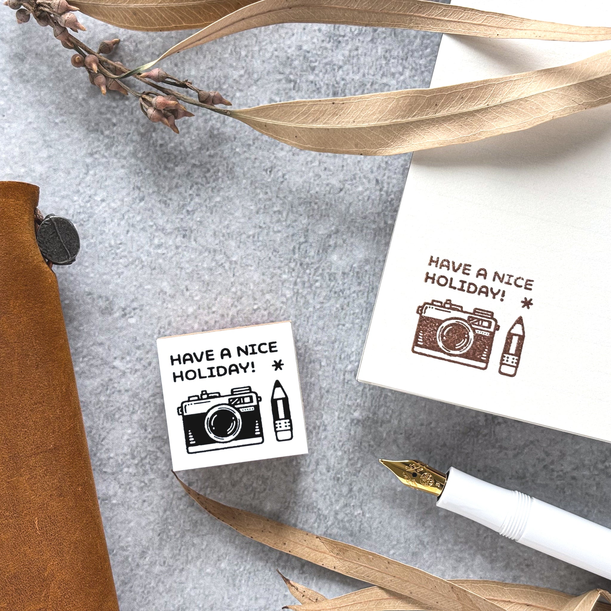 【限定】eric x CTFJ / スタンプ「Have a nice holiday」