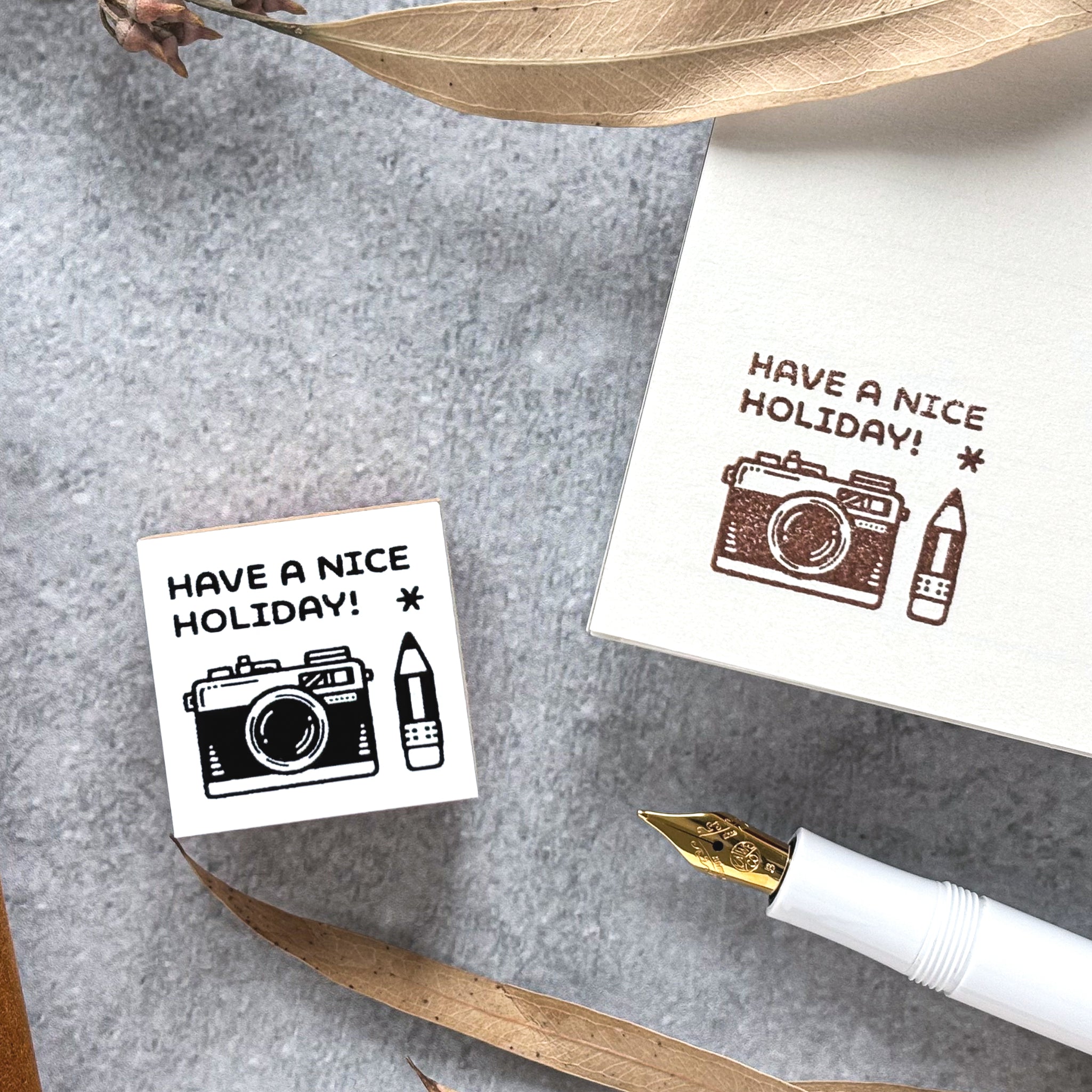 【限定】eric x CTFJ / スタンプ「Have a nice holiday」