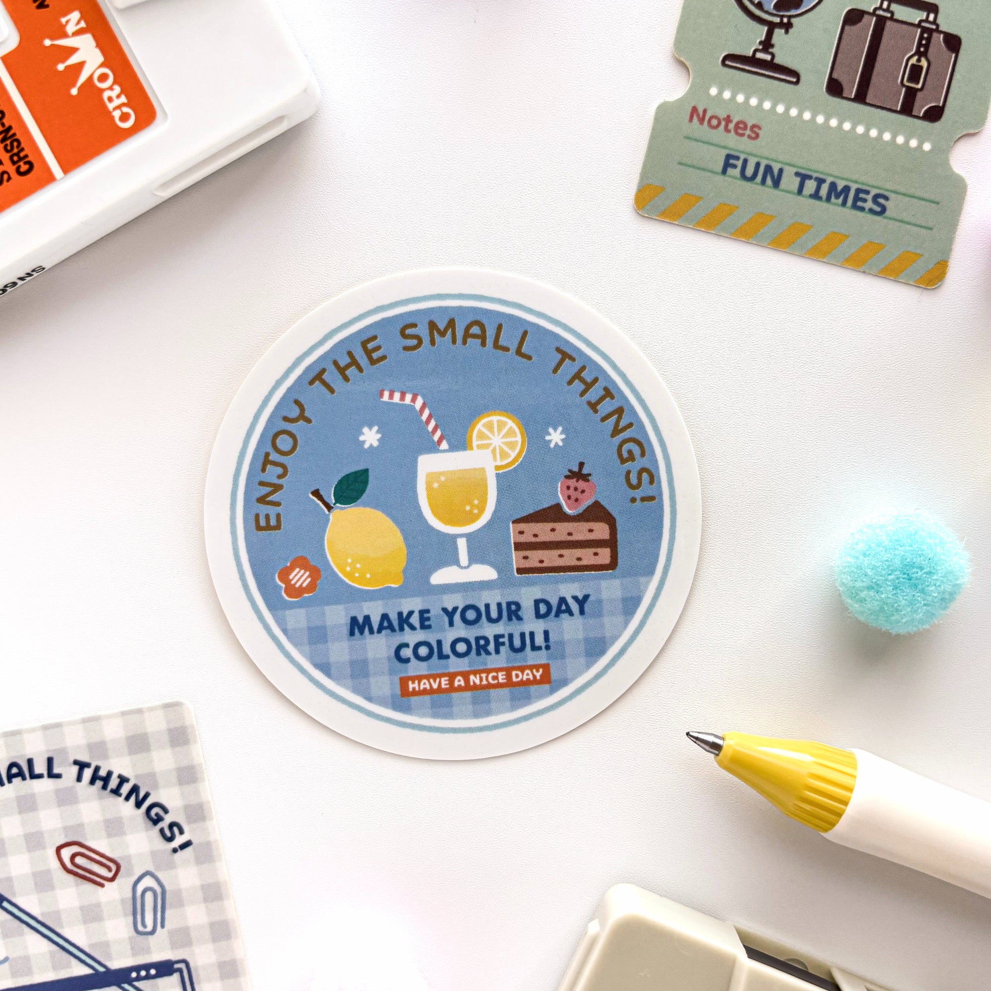 【限定】eric / ステッカー「Enjoy the small things」