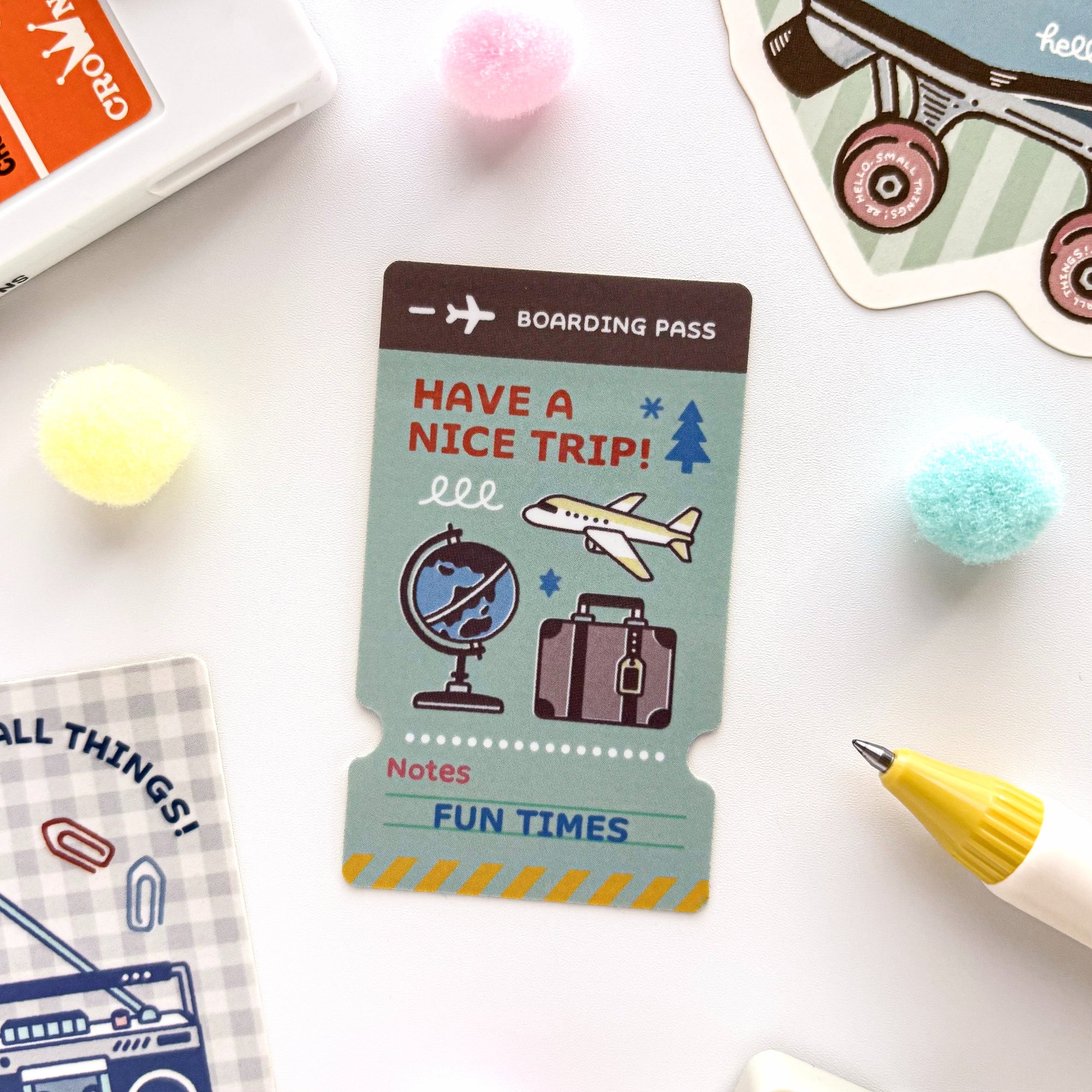 【限定】eric / ステッカー「Have a nice trip!」