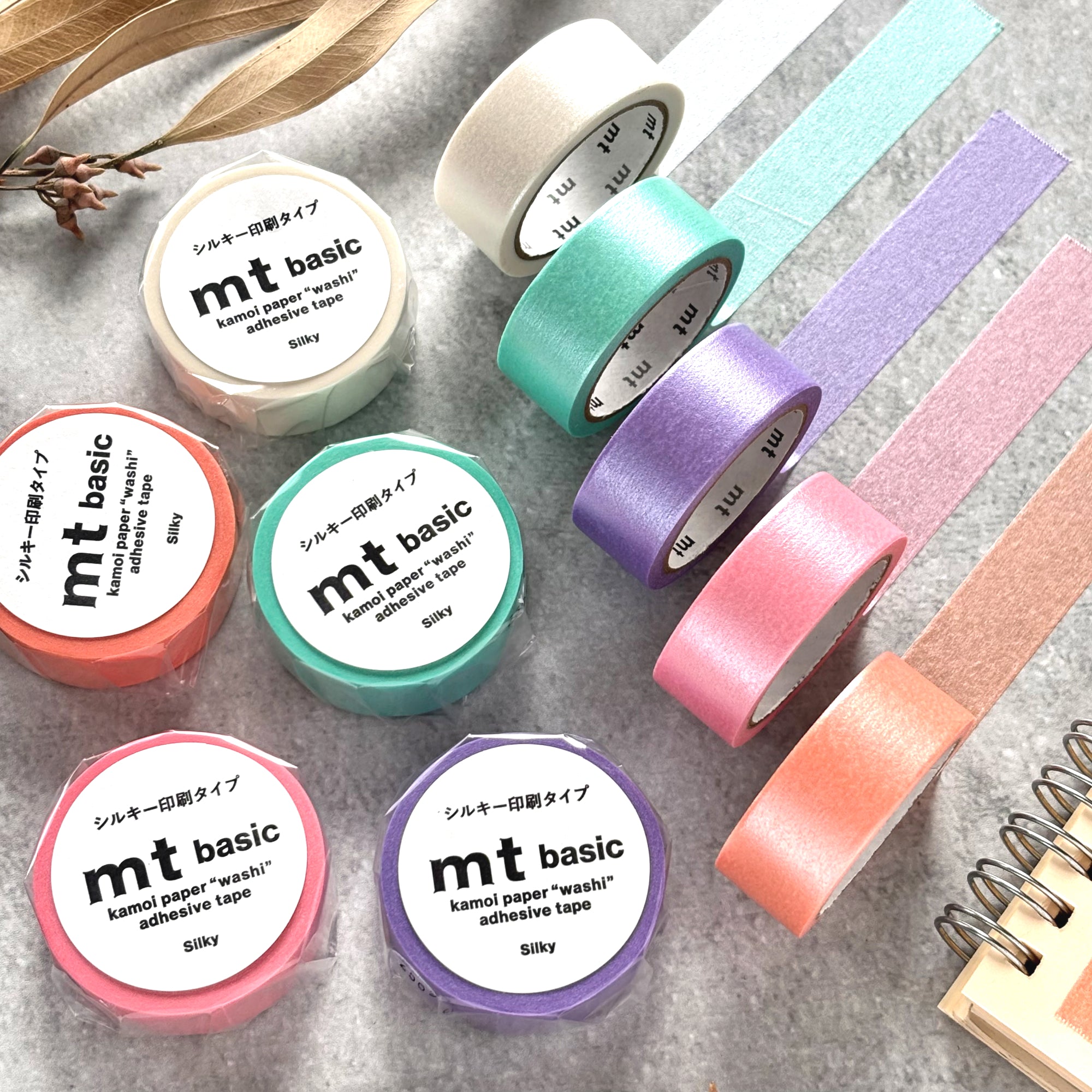 mt basic / マスキングテープ「シルキーオレンジ」