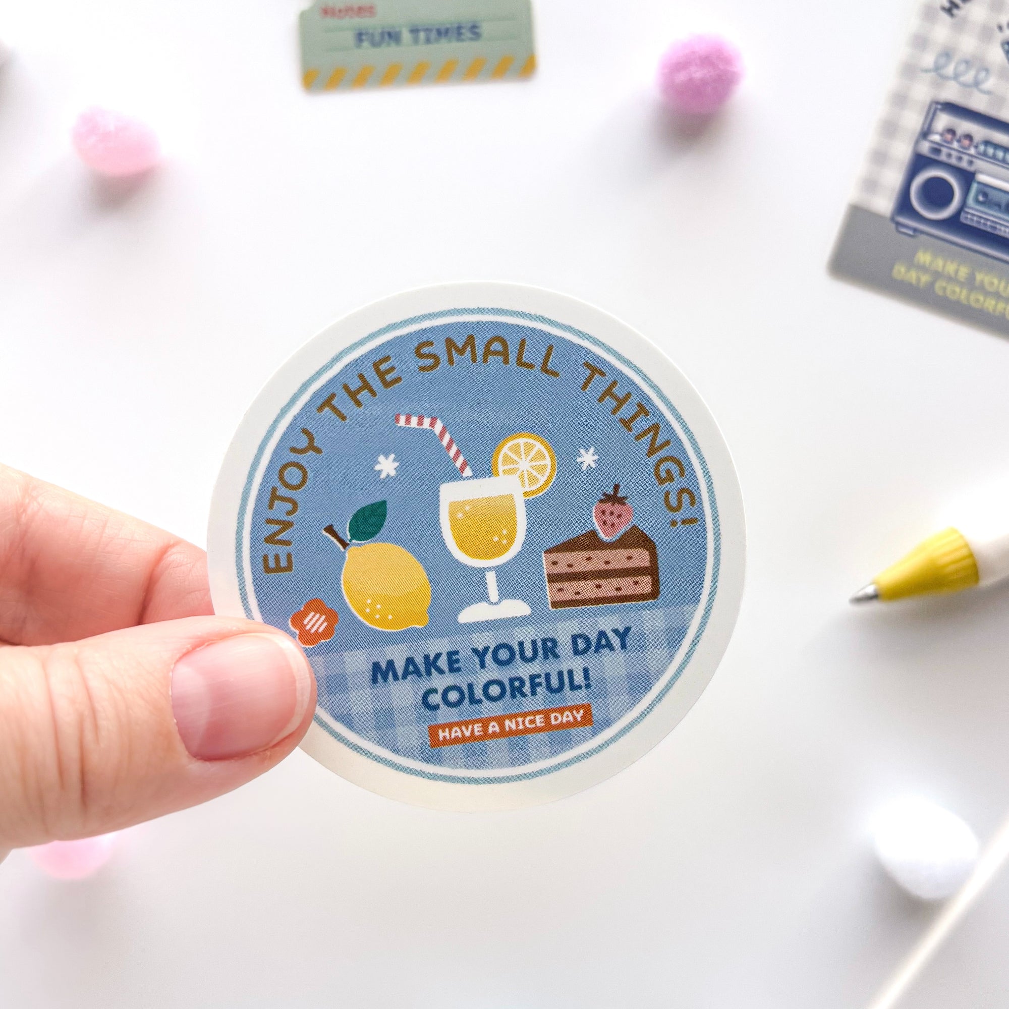 【限定】eric / ステッカー「Enjoy the small things」