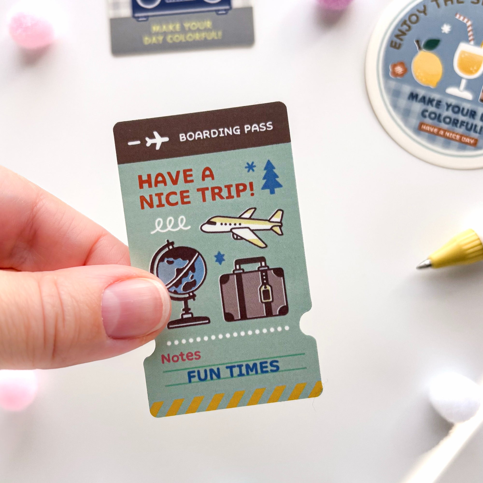 【限定】eric / ステッカー「Have a nice trip!」
