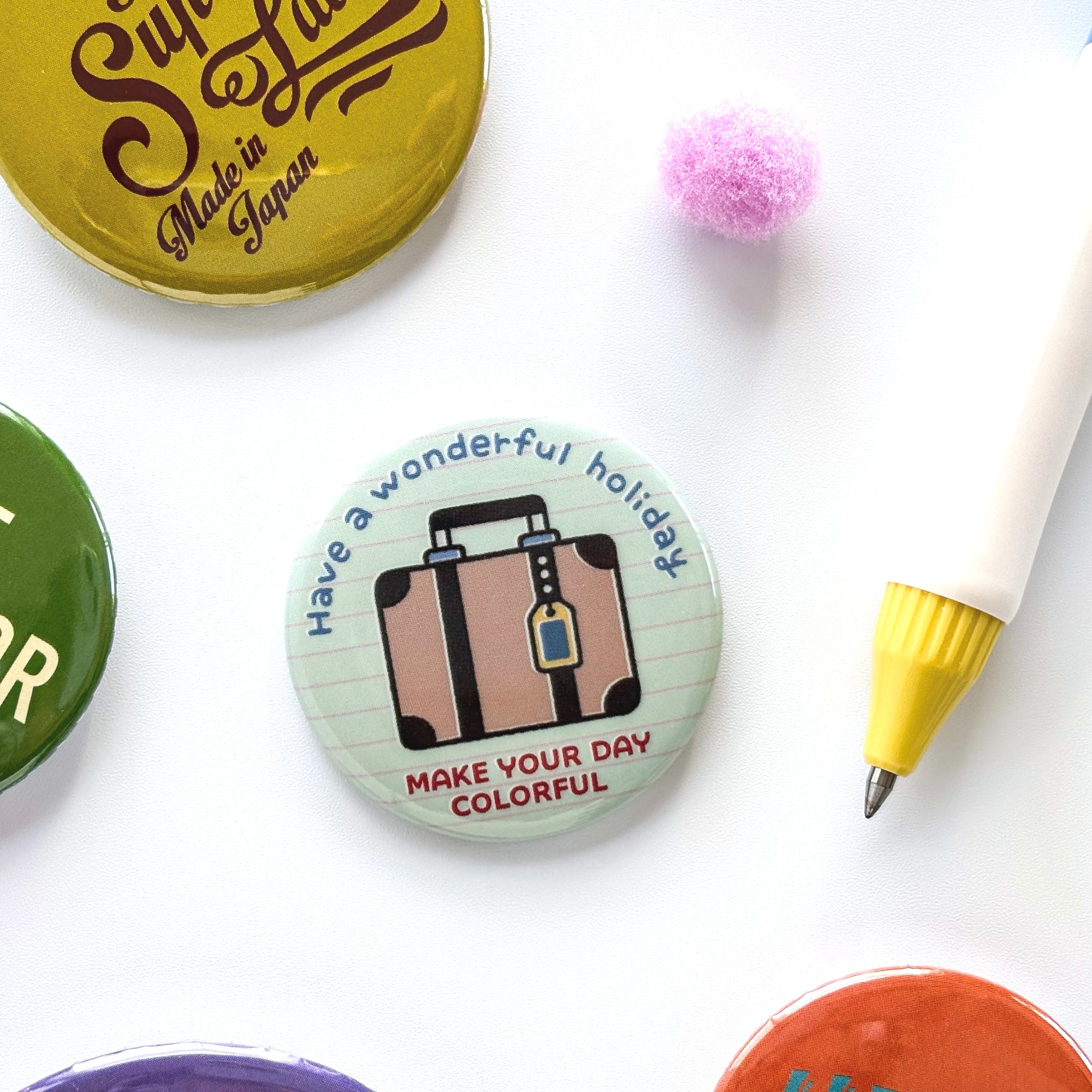 【限定】eric / Hello, Harajuku! 缶バッチセット