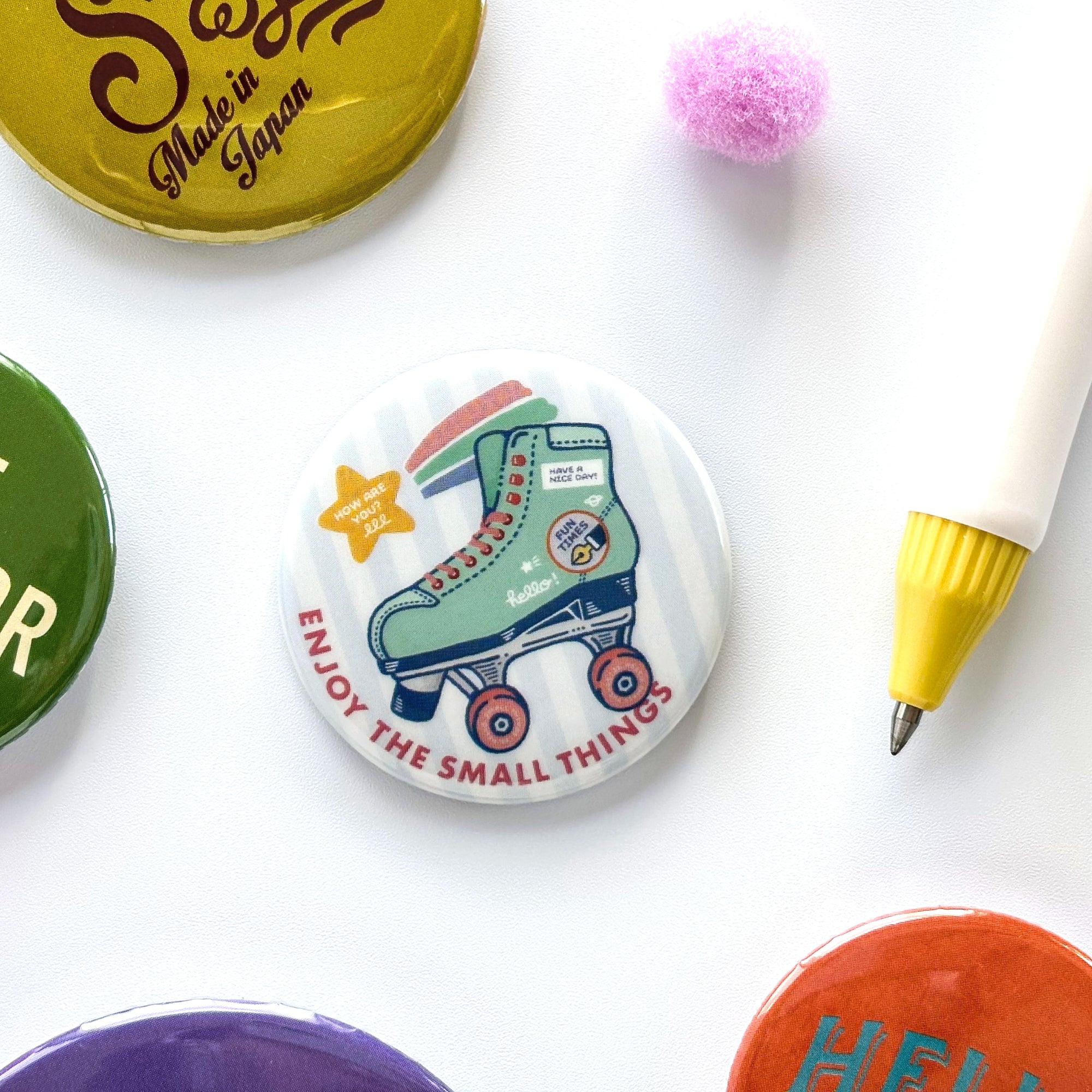 【限定】eric / Hello, Harajuku! 缶バッチセット