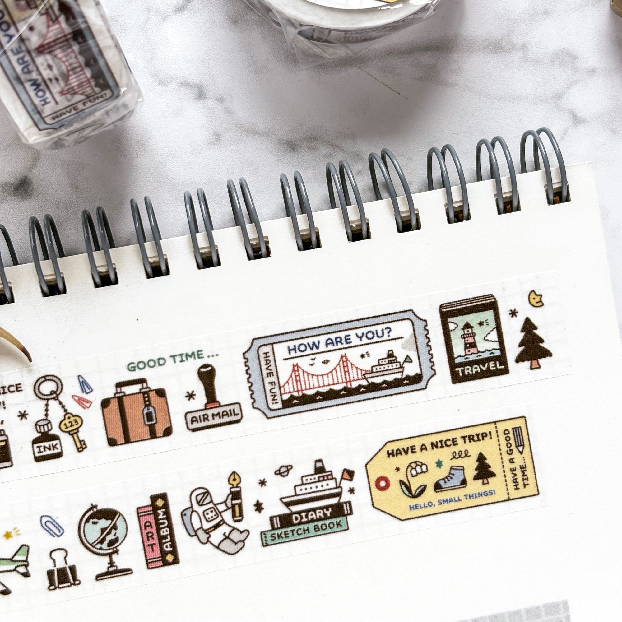 [Limited Edition] eric x CTFJ / Washi Tapes - Have a Nice Trip!